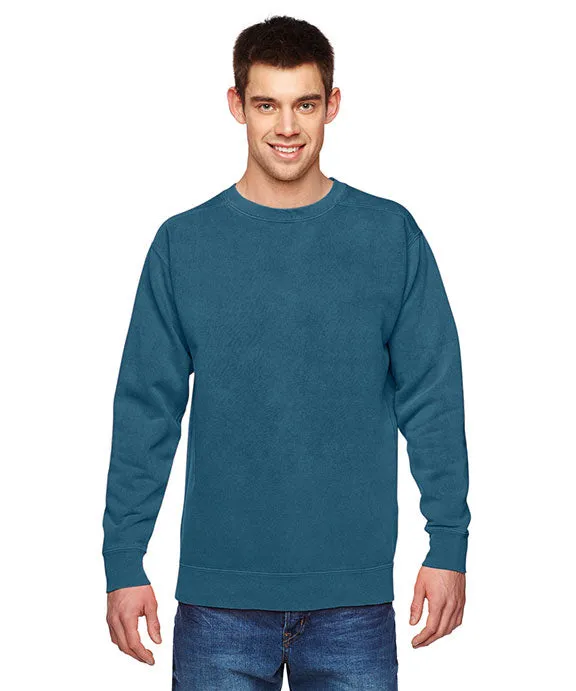 1566 - Comfort Colors Adult Crewneck Sweatshirt | Topaz Blue