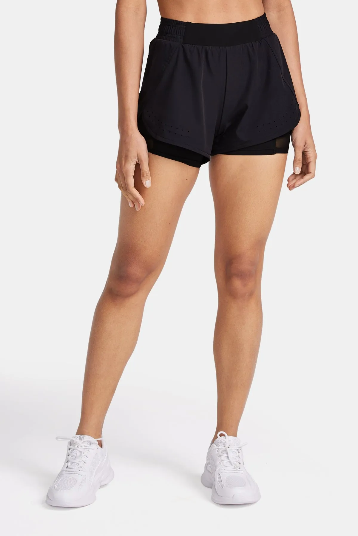 2-in-1 Low-Rise Lined Short