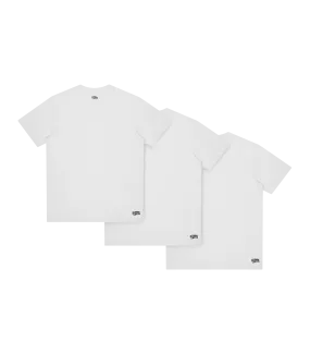 3-PACK TEE - WHITE