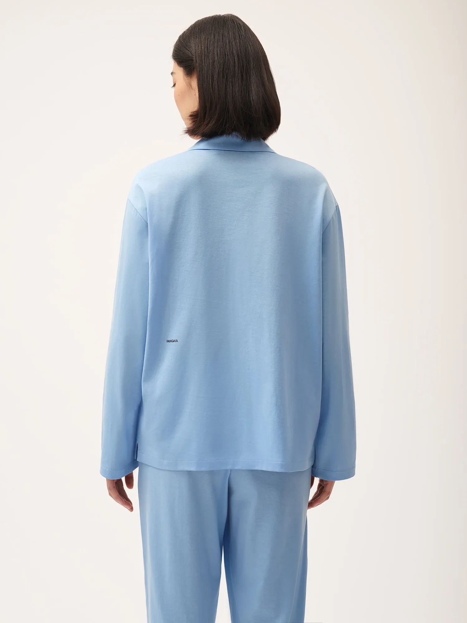 365 Lightweight Long Pyjama Set—lake blue