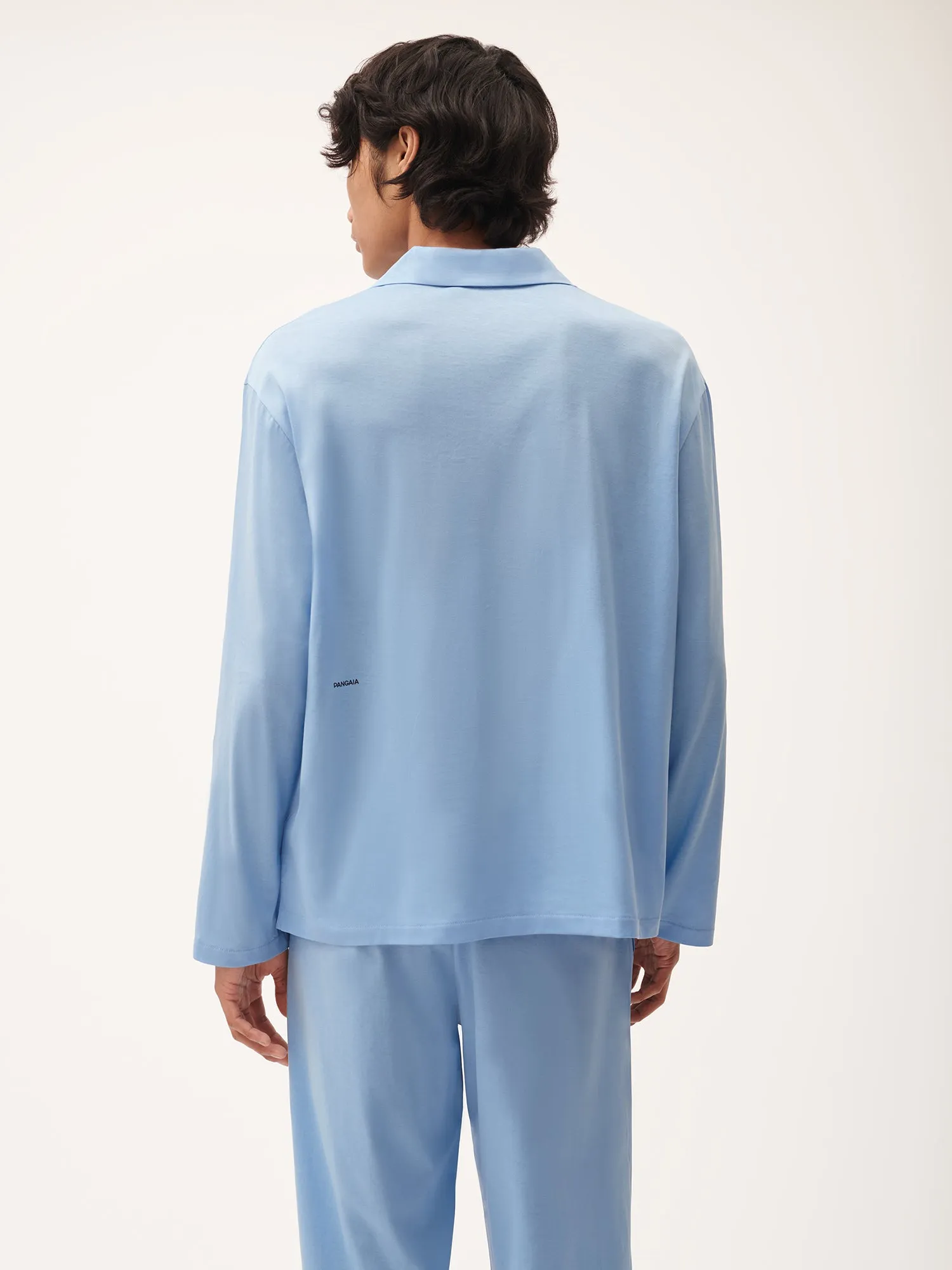 365 Lightweight Long Pyjama Set—lake blue