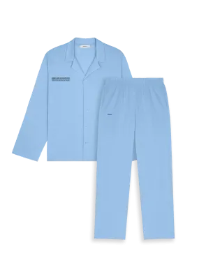 365 Lightweight Long Pyjama Set—lake blue