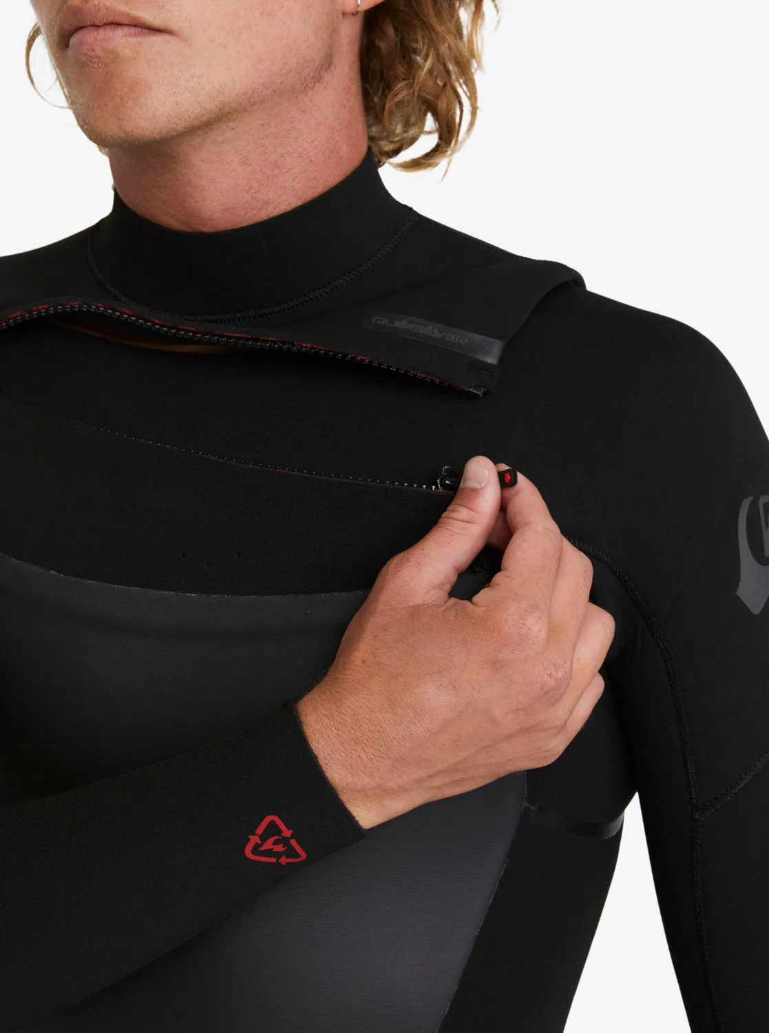 4/3mm Marathon Sessions Chest Zip Wetsuit - Black