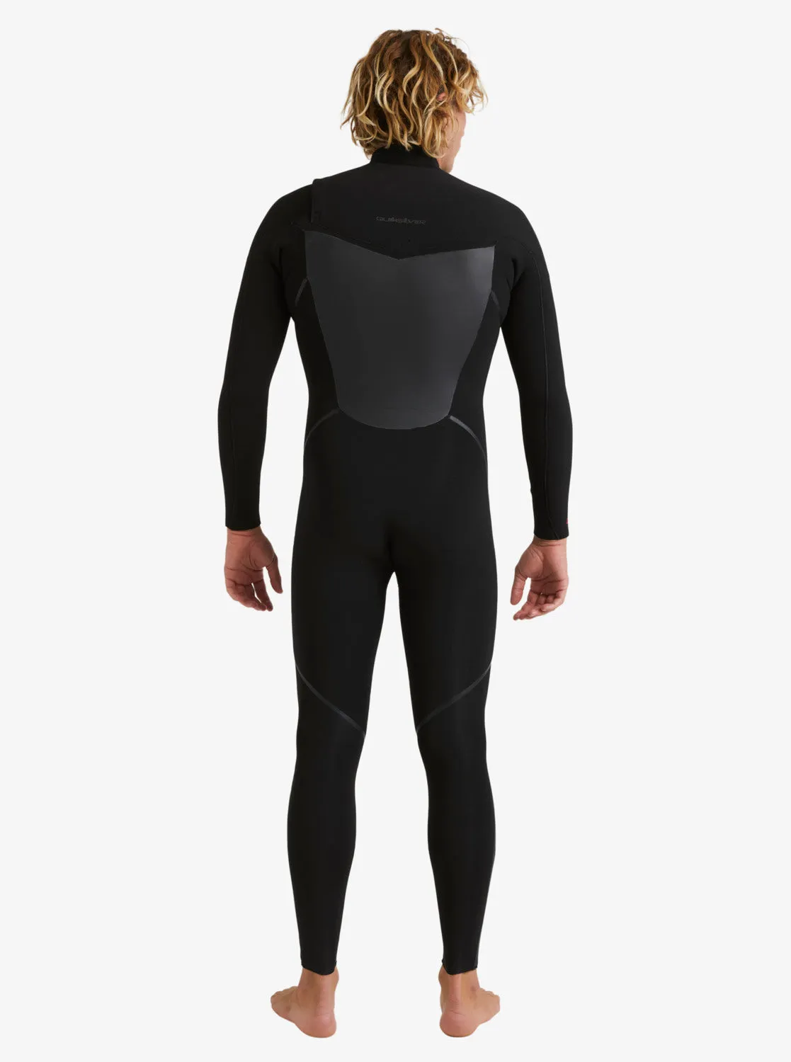 4/3mm Marathon Sessions Chest Zip Wetsuit - Black