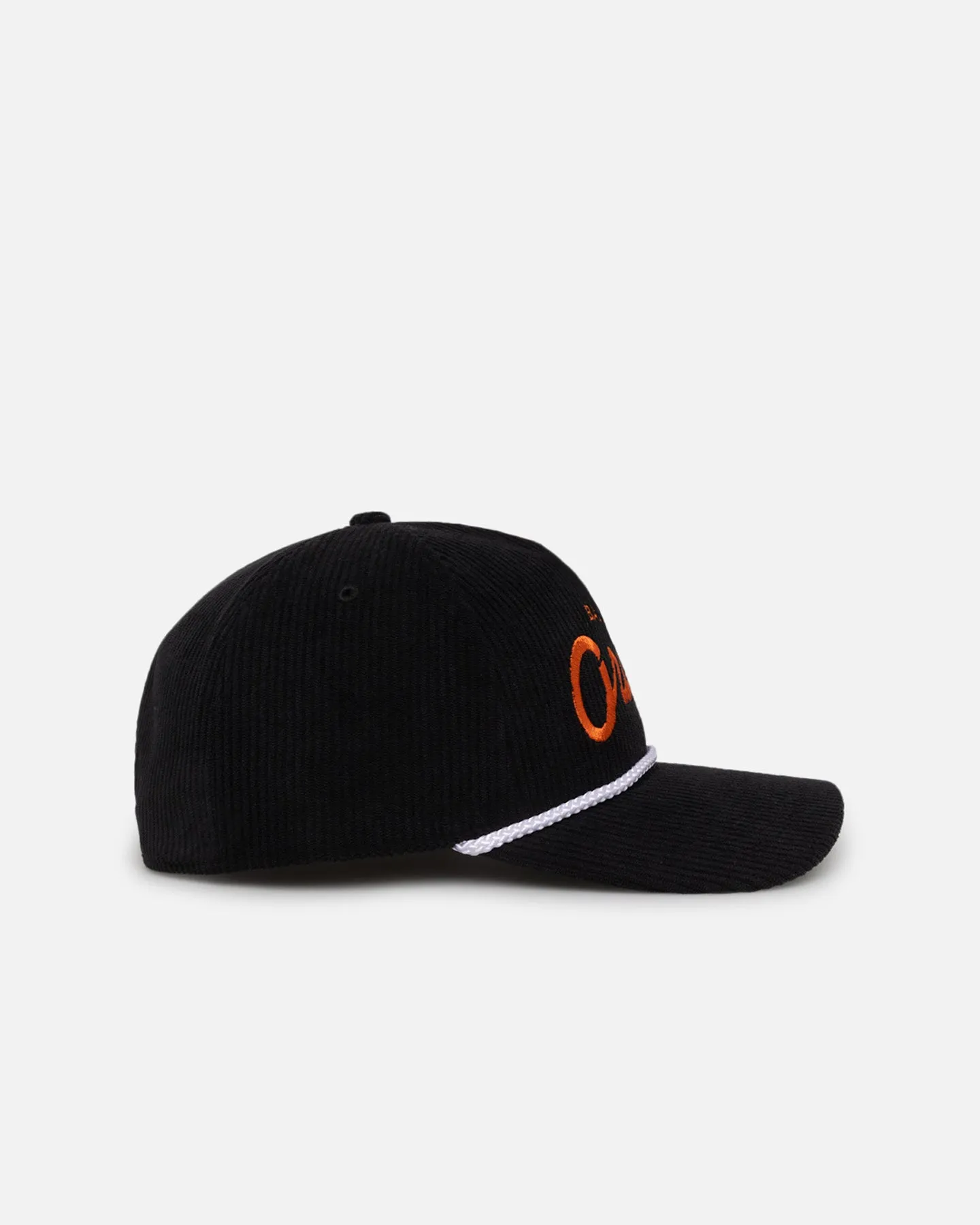 47 Brand Baltimore Orioles 'MLB Opening Day' Corduroy Crossrope Hitch Snapback Black