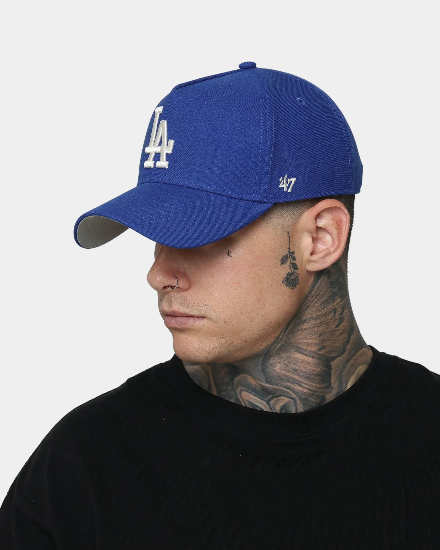 47 Brand Los Angeles Dodgers 'Classic Royal' MVP DT Replica Snapback Royal/Natural