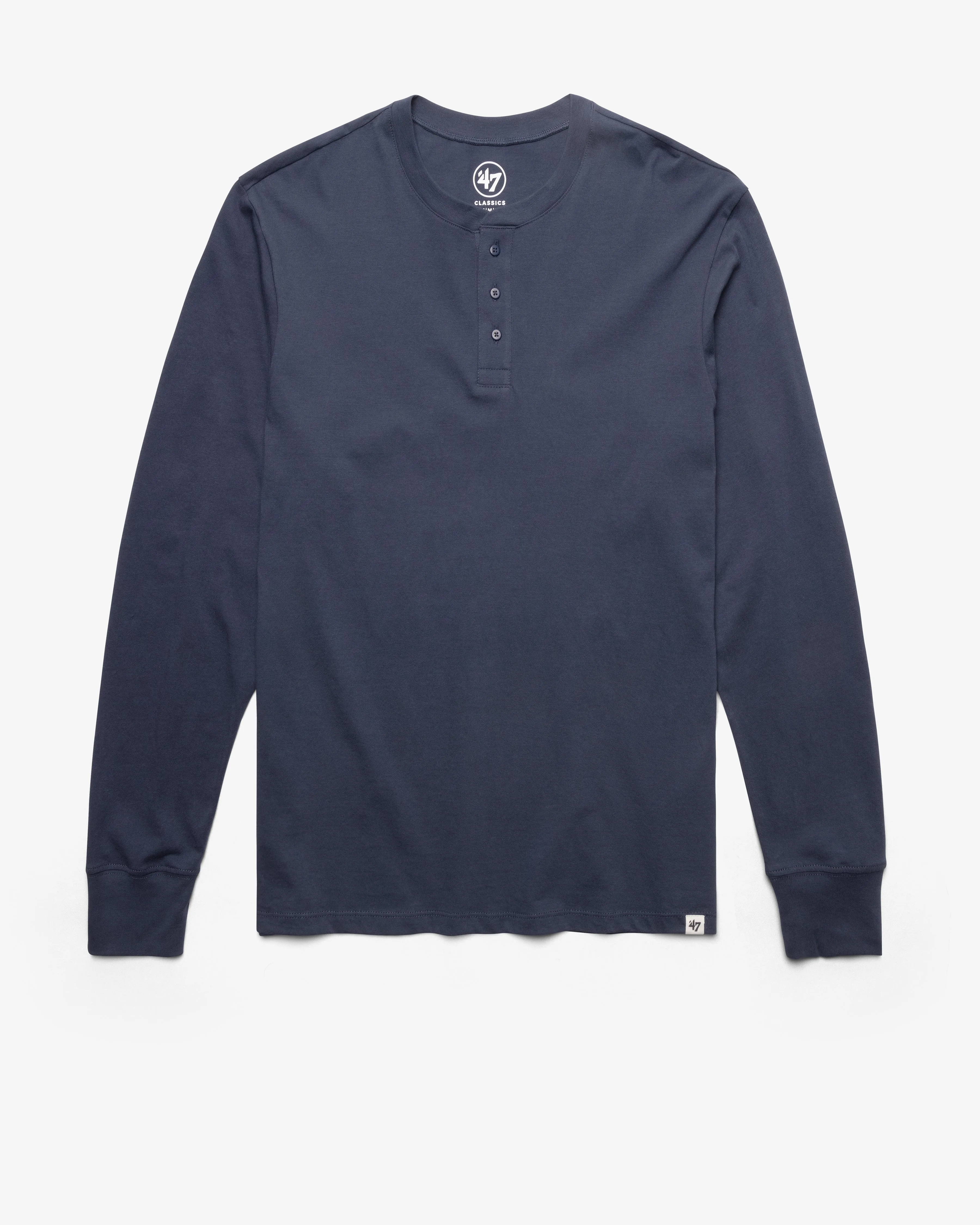 '47 CLASSICS FRANKLIN HENLEY LONG SLEEVE TEE