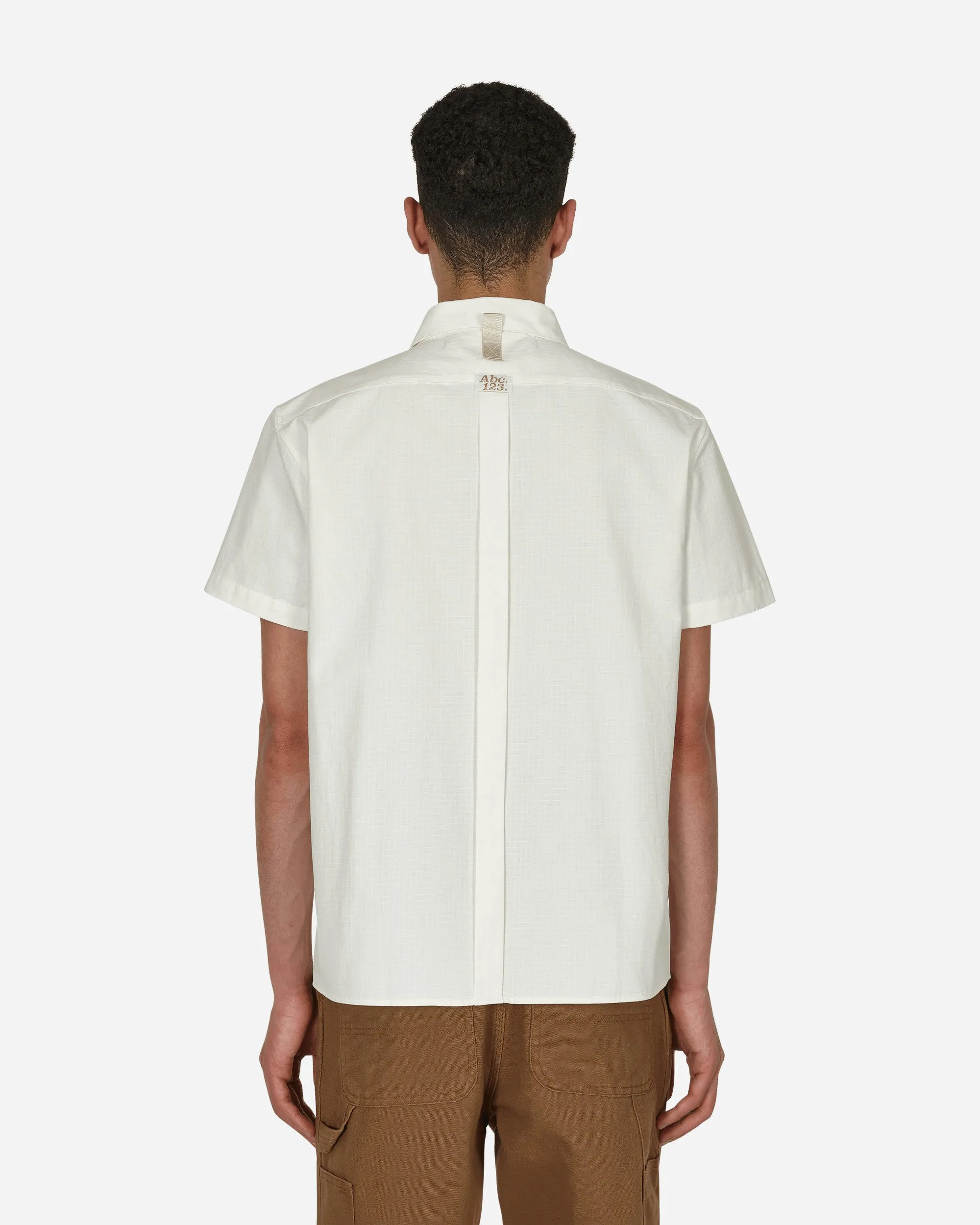 Abc. 123. Studio Work Shirt White