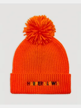 Acer Pom Pom Beanie Orange