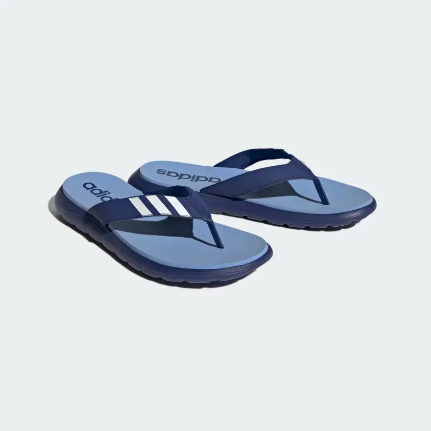 Adidas Comfort Men's  Flip-Flops - Victory Blue/Cloud White