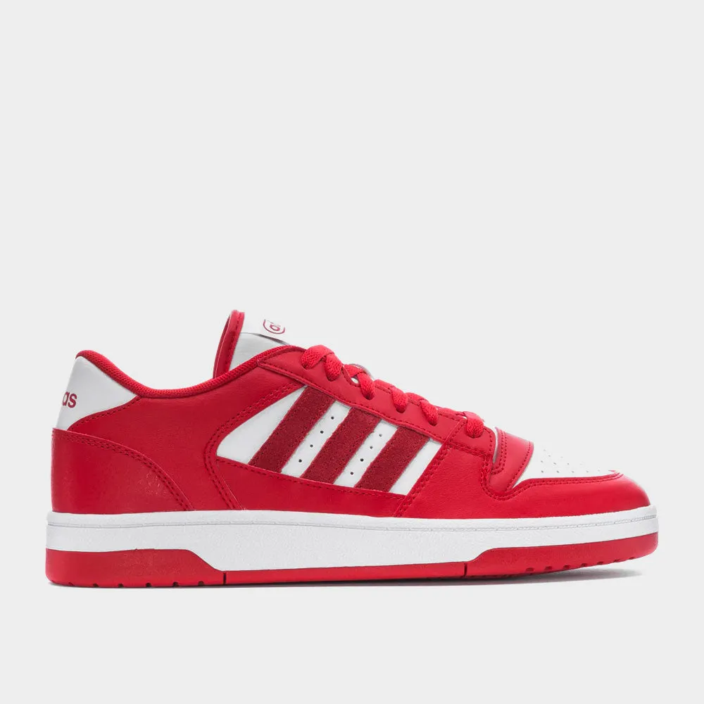 Adidas Mens Break Start Low Sneake Red/white _ 183140 _ Red