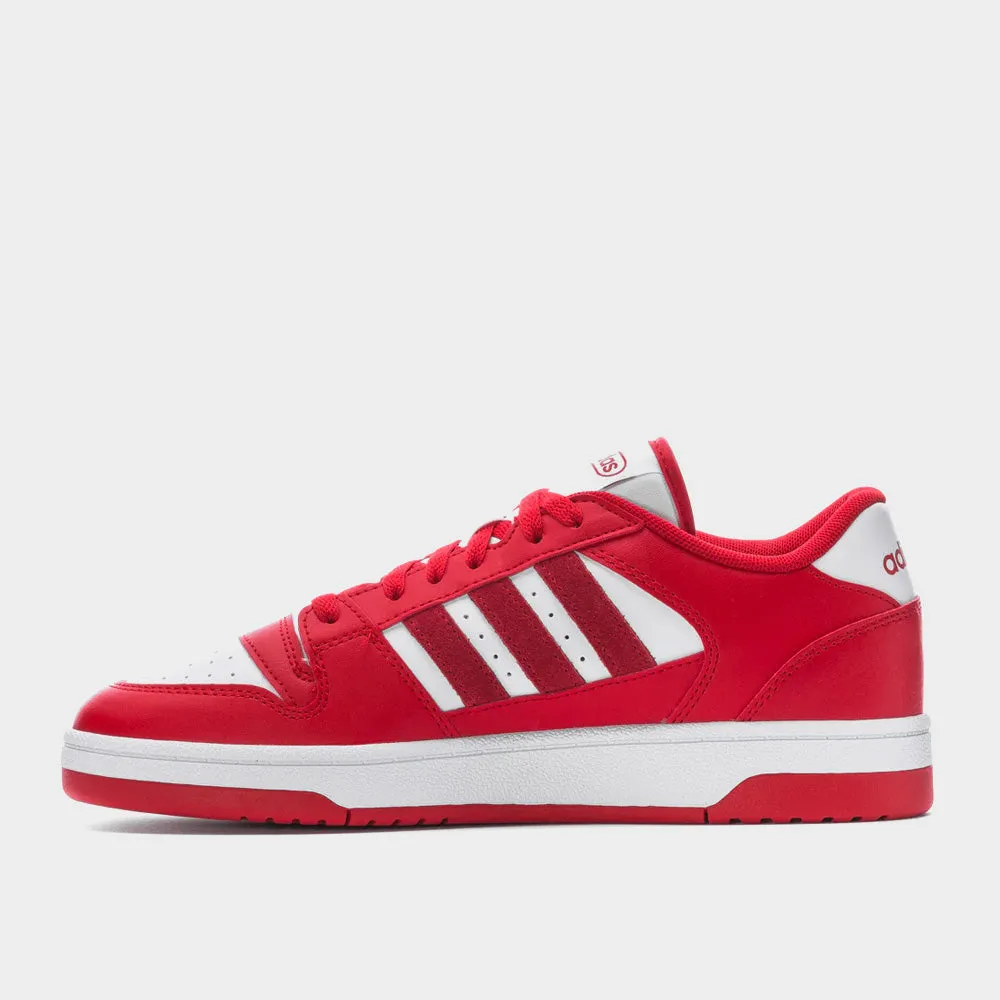 Adidas Mens Break Start Low Sneake Red/white _ 183140 _ Red