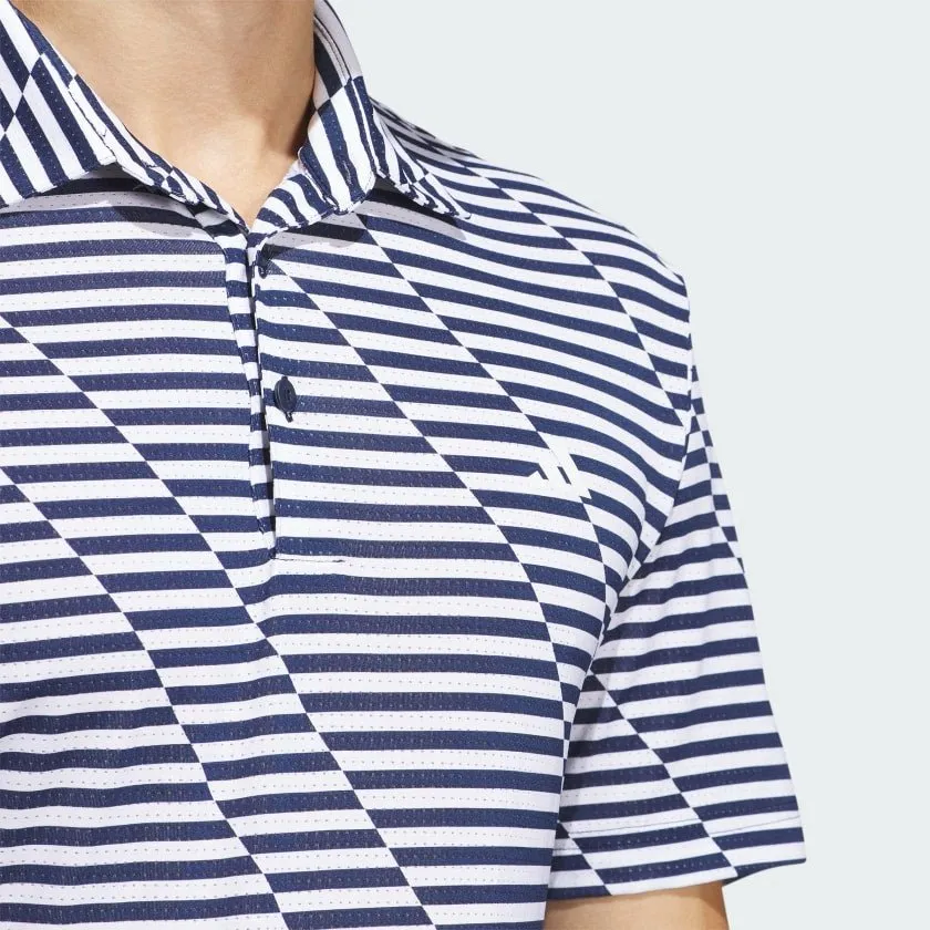 Adidas Mesh Print Polo