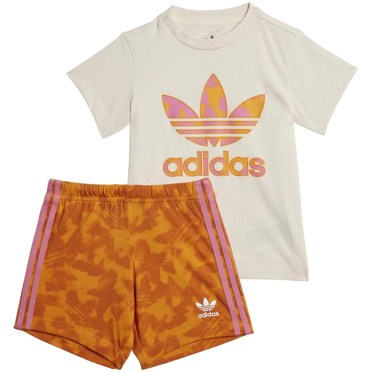 adidas Originals Wonder White Shorts Tee Set