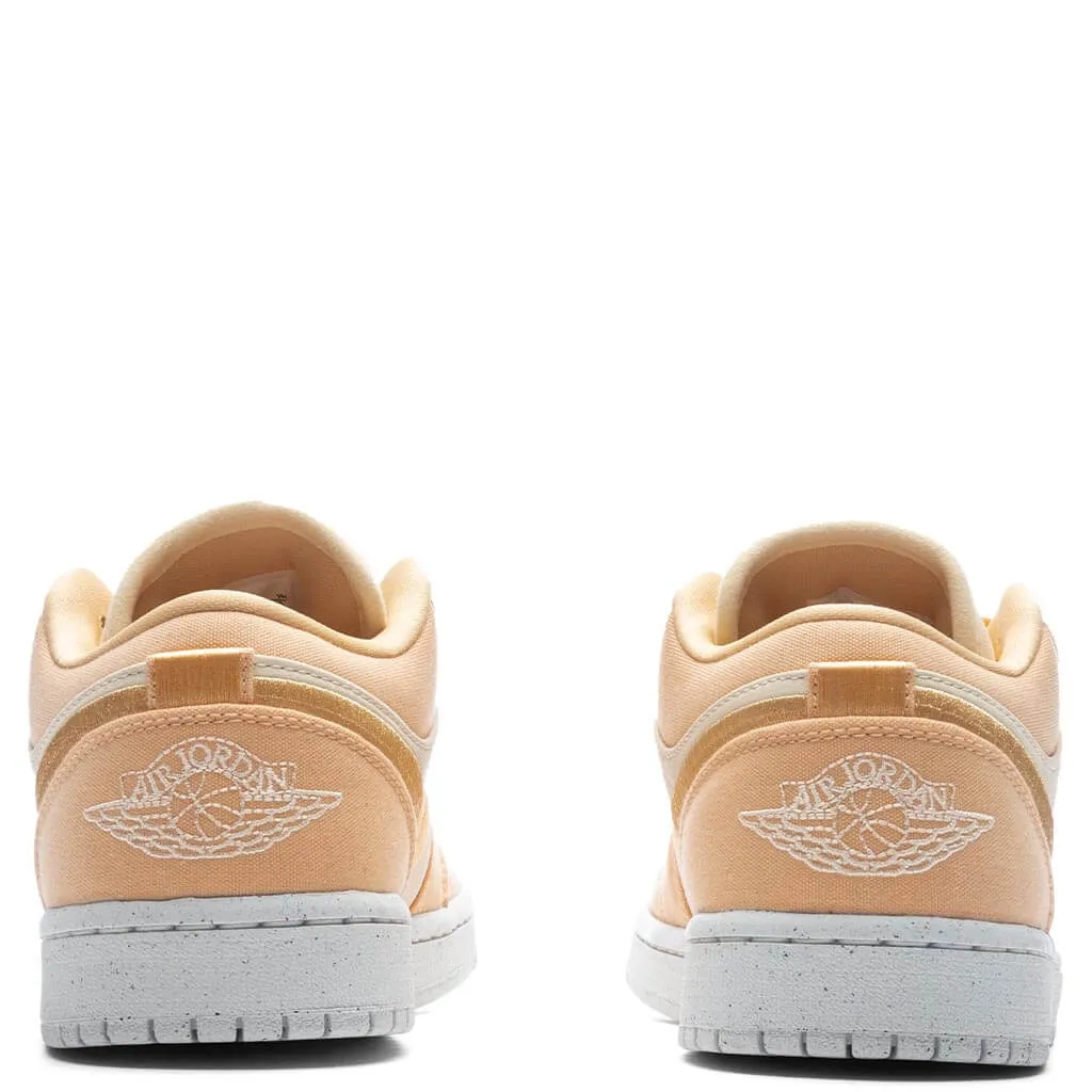 Air Jordan 1 Low SE Women's - Celestial Gold/Muslin/Sail