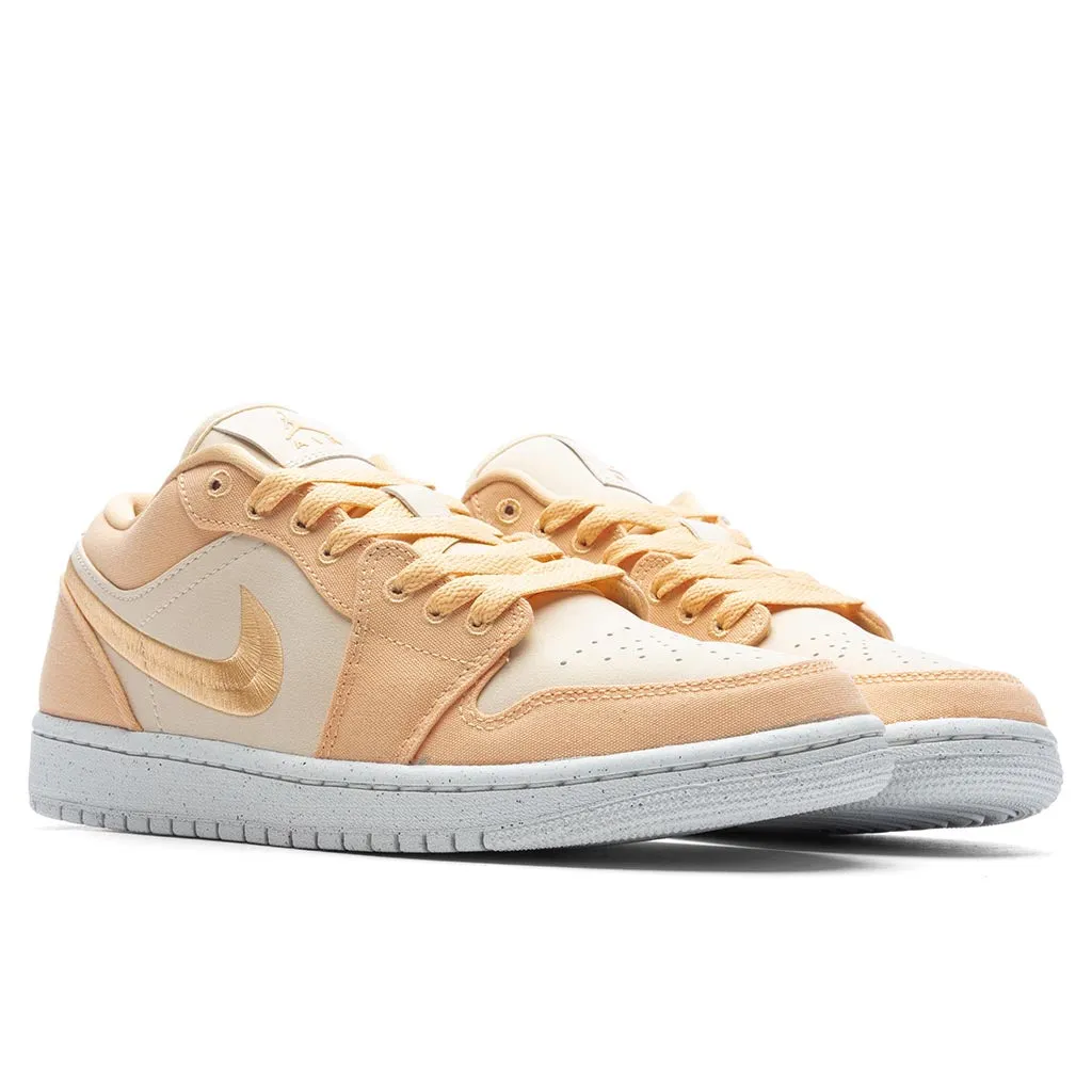 Air Jordan 1 Low SE Women's - Celestial Gold/Muslin/Sail