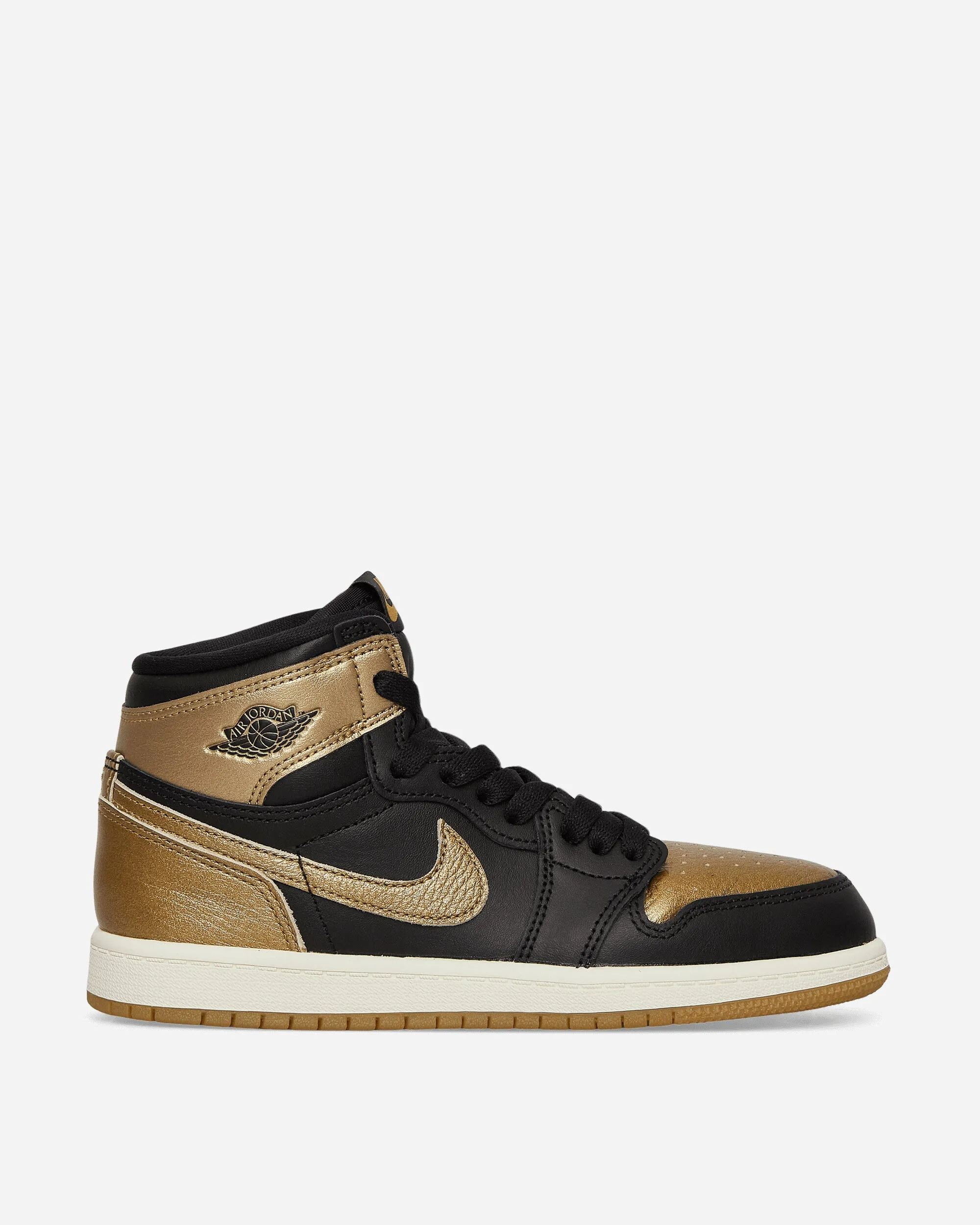 Air Jordan 1 Retro High OG (PS) Sneakers Black / Gold