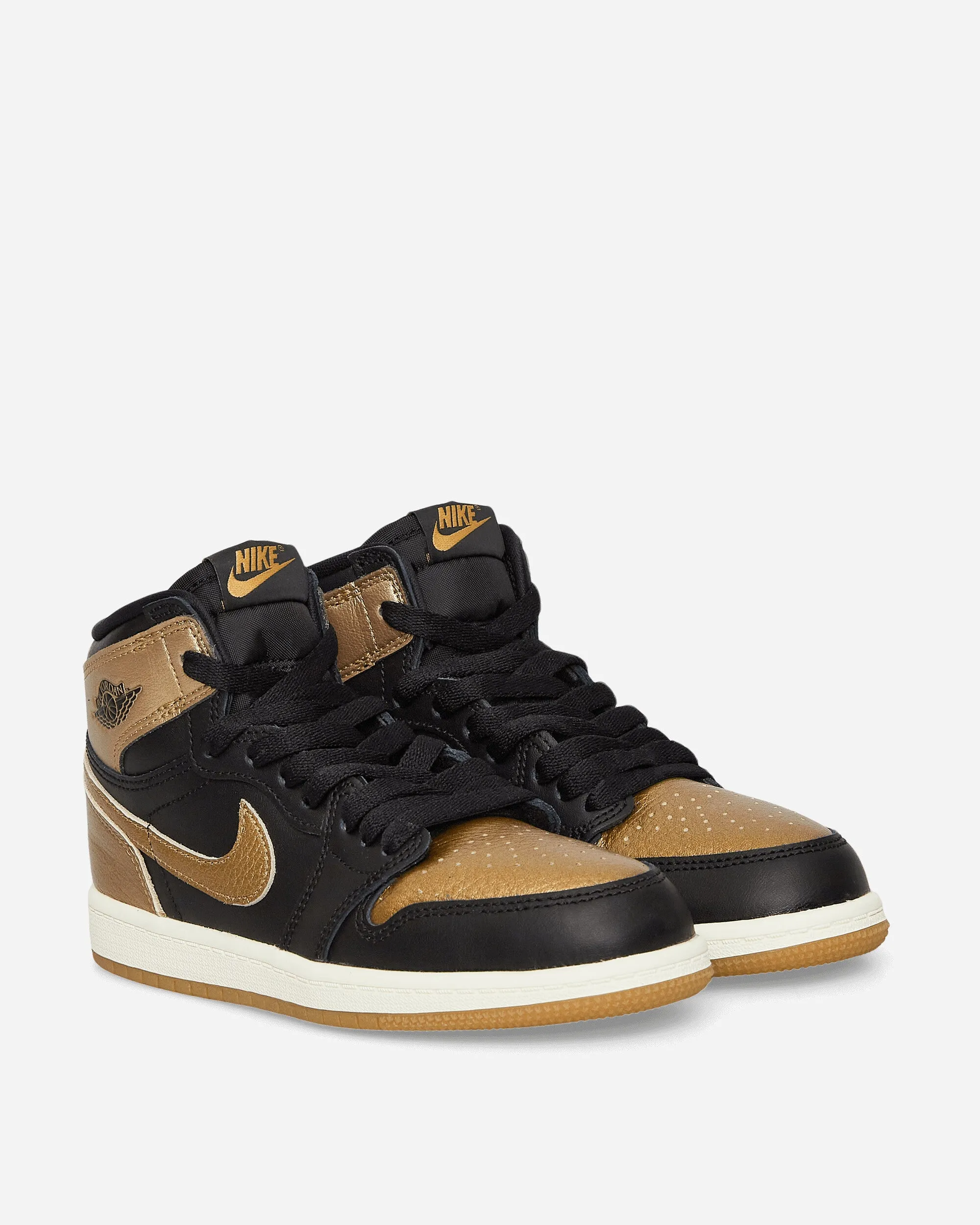 Air Jordan 1 Retro High OG (PS) Sneakers Black / Gold