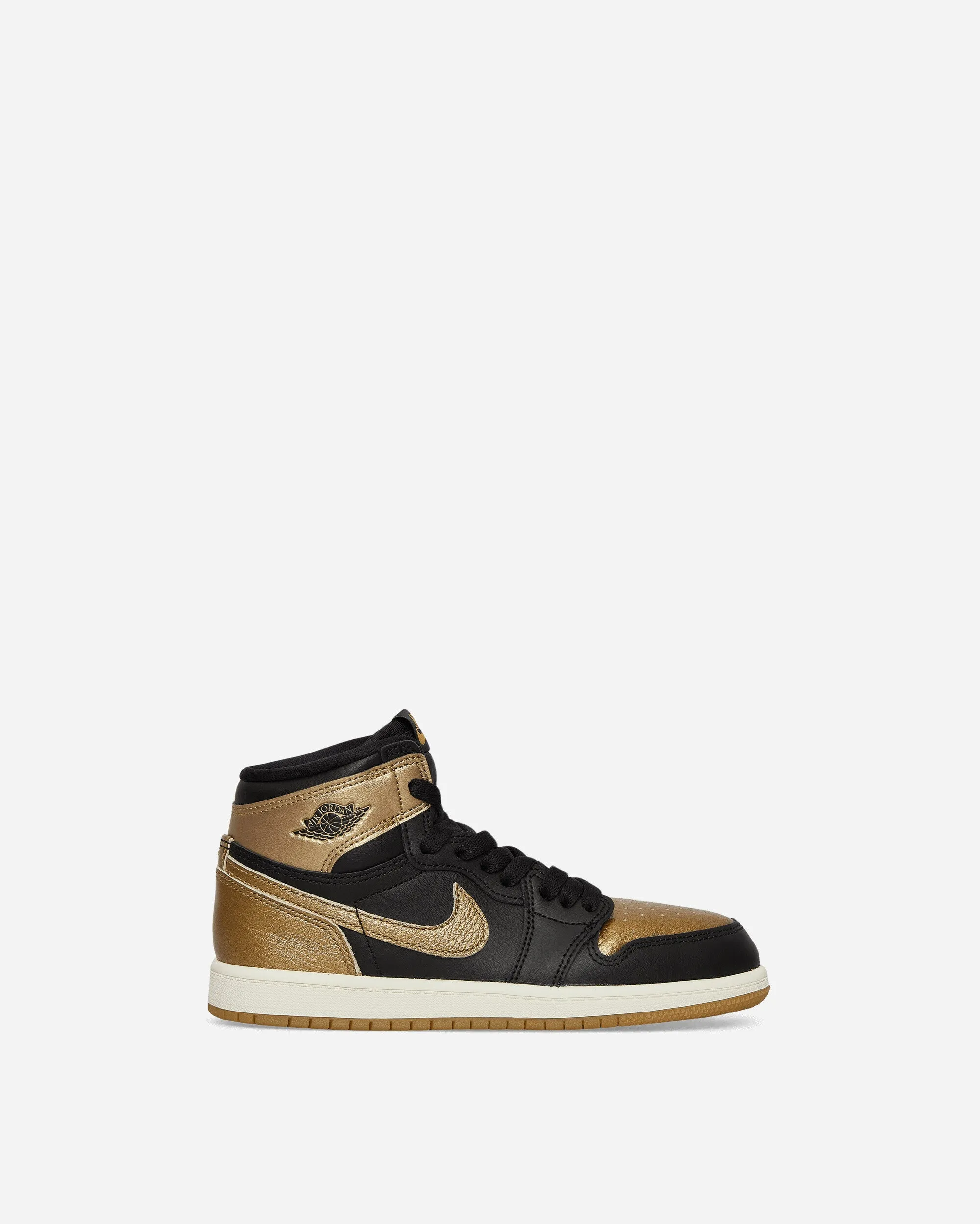 Air Jordan 1 Retro High OG (PS) Sneakers Black / Gold