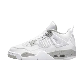 Air Jordan 4 Retro GS 'White Oreo'