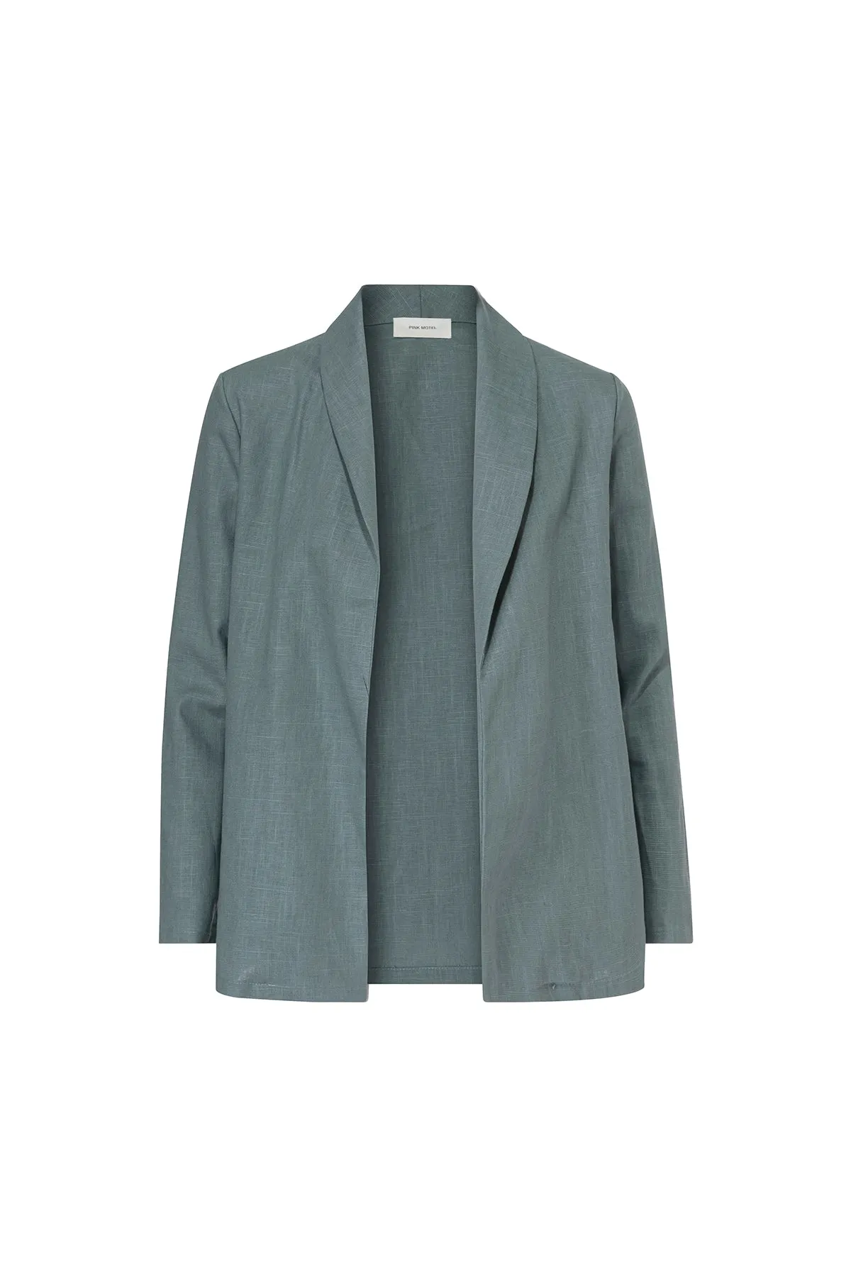 ALEXA LINEN JACKET SUMMER BLUE