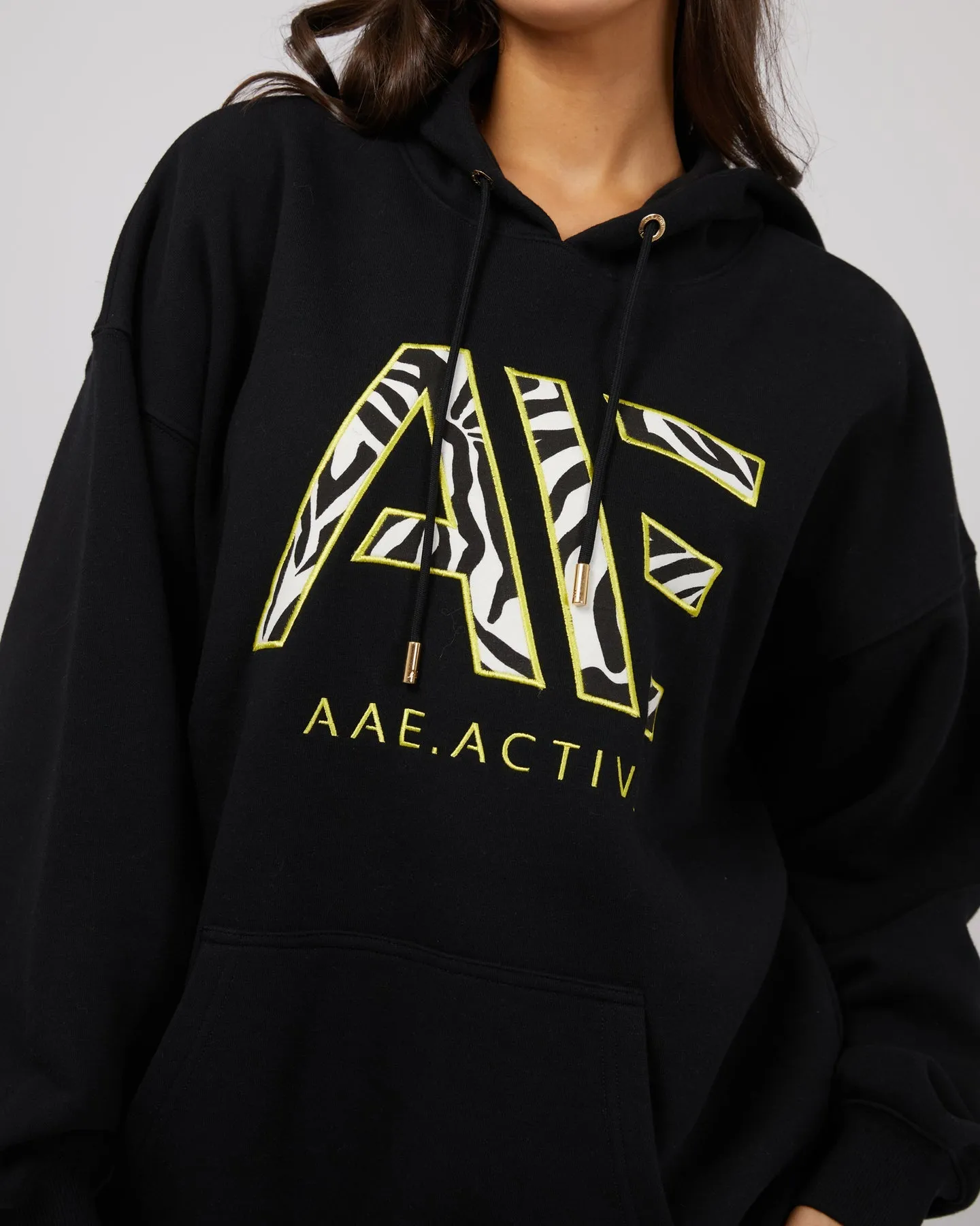 All About Eve Parker Active Hoody Black