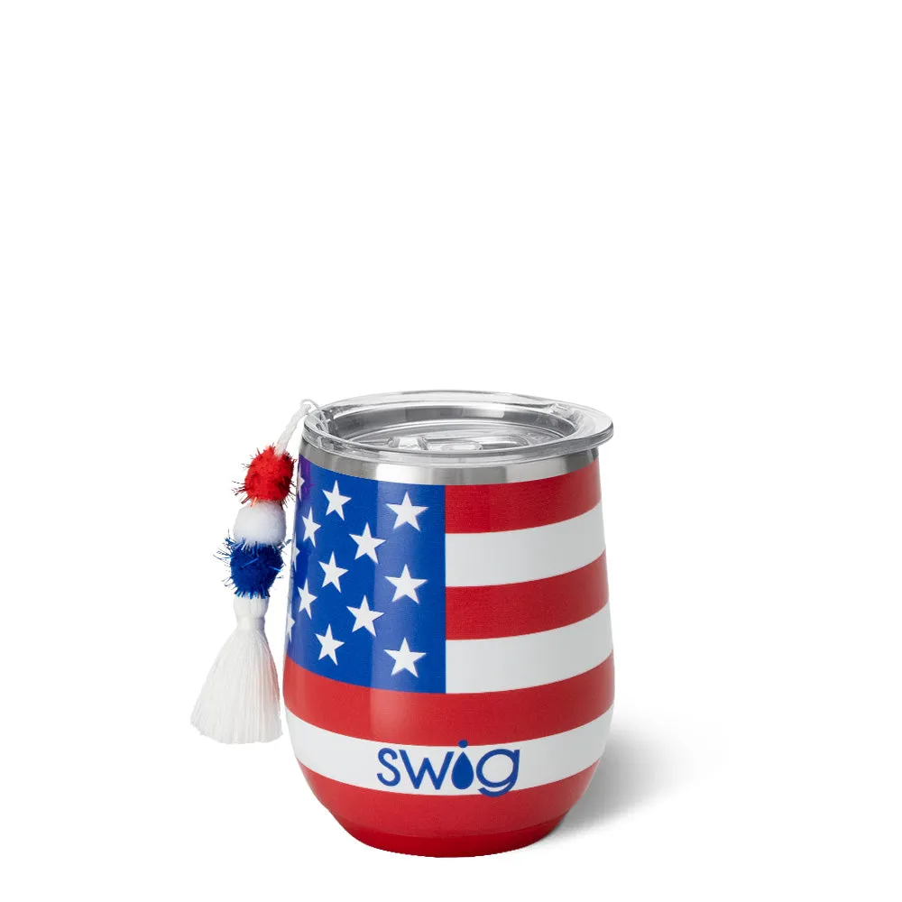 All American 12oz Stemless Wine Tumbler