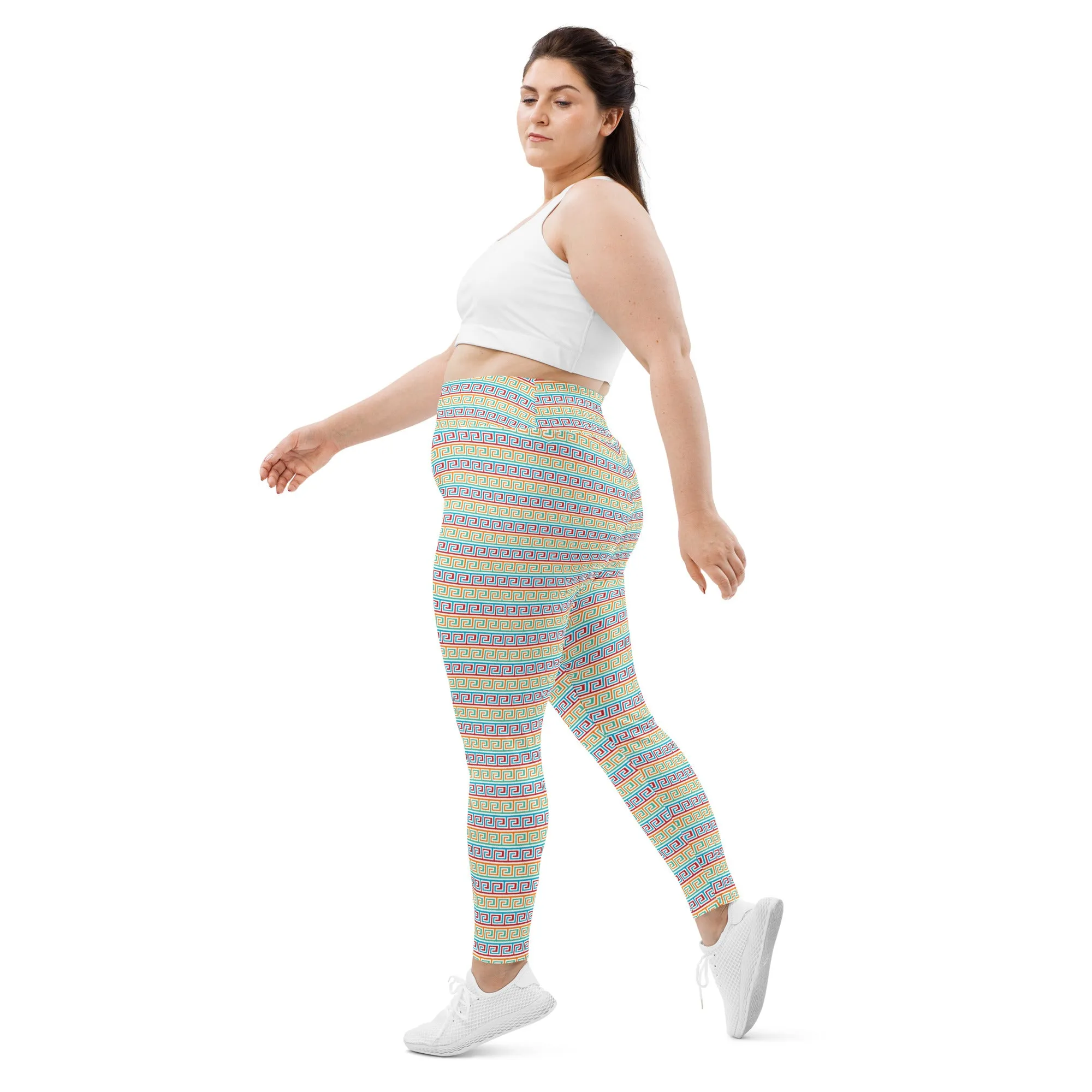 All-Over Print Plus Size Leggings