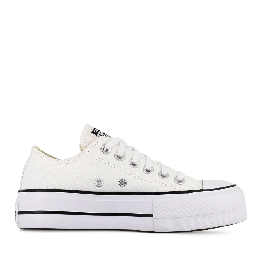 ALL STAR LIFT LOW CORE - WHITE/BLACK/ WHITE