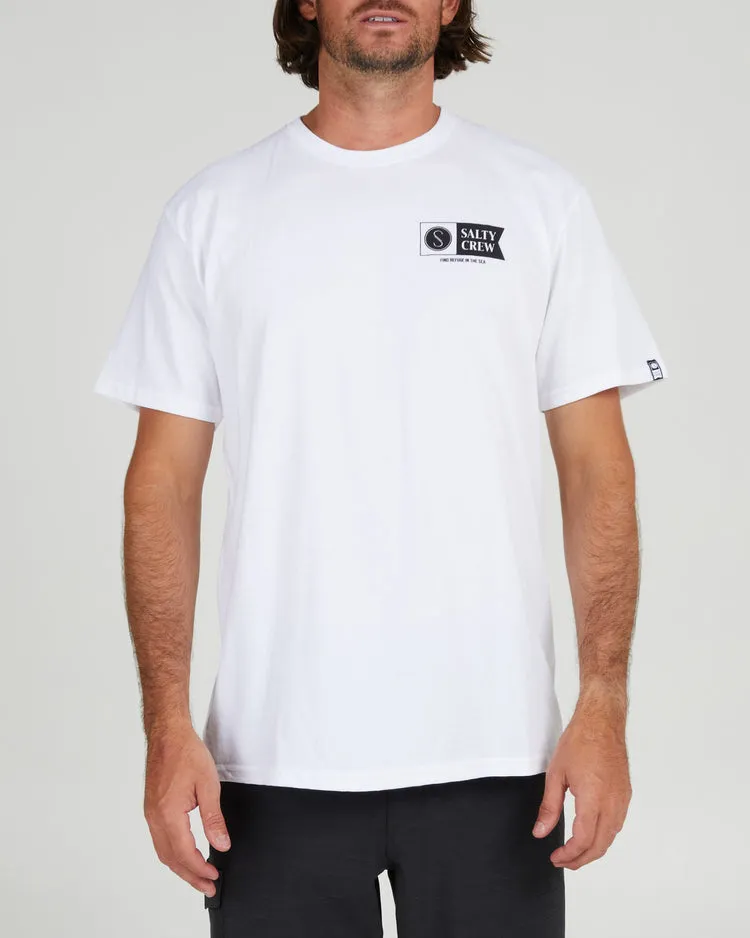 Alpha Classic S/S Tee WHT