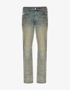 Amiri Jeans Blue Shotgun Skinny