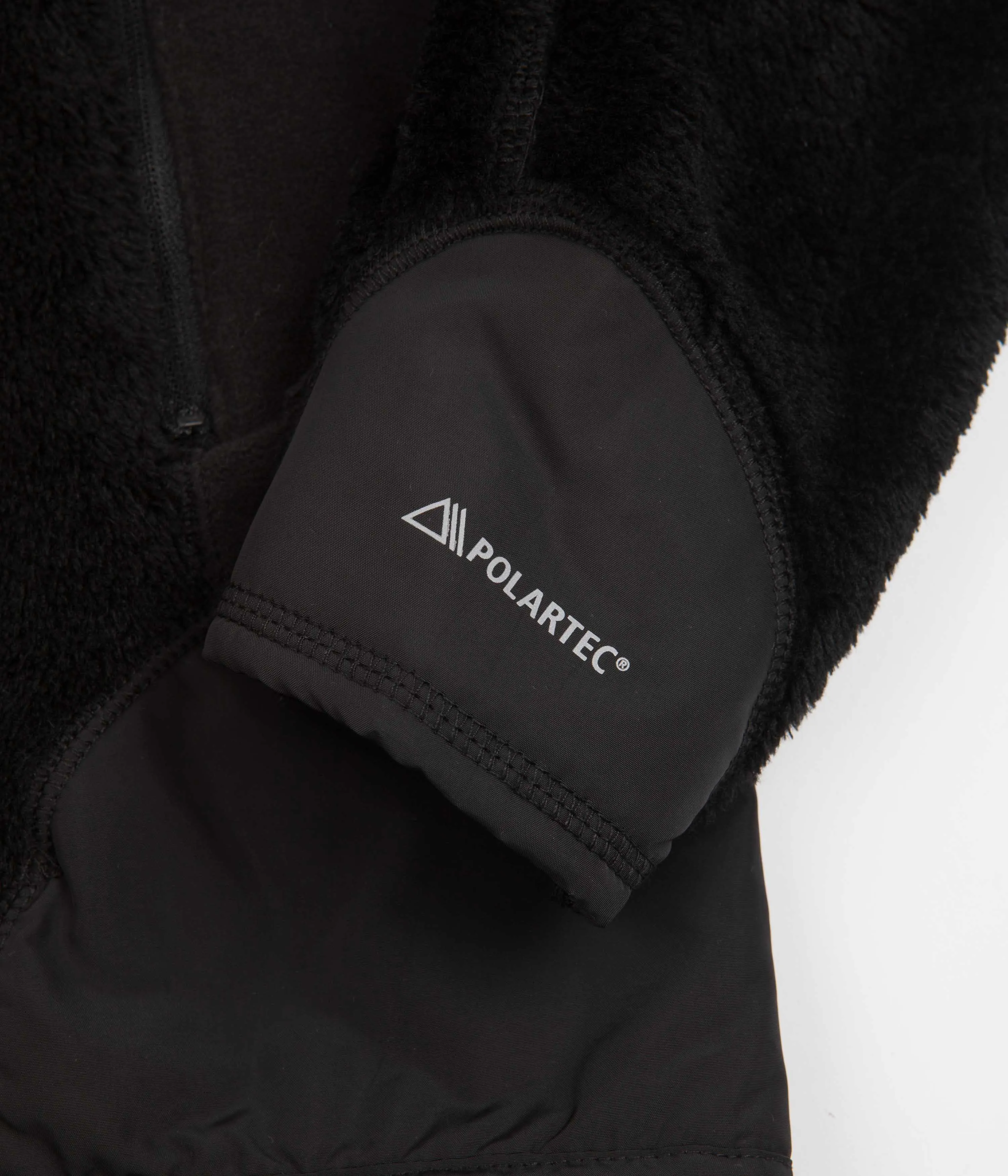 and wander High Loft Fleece - Black