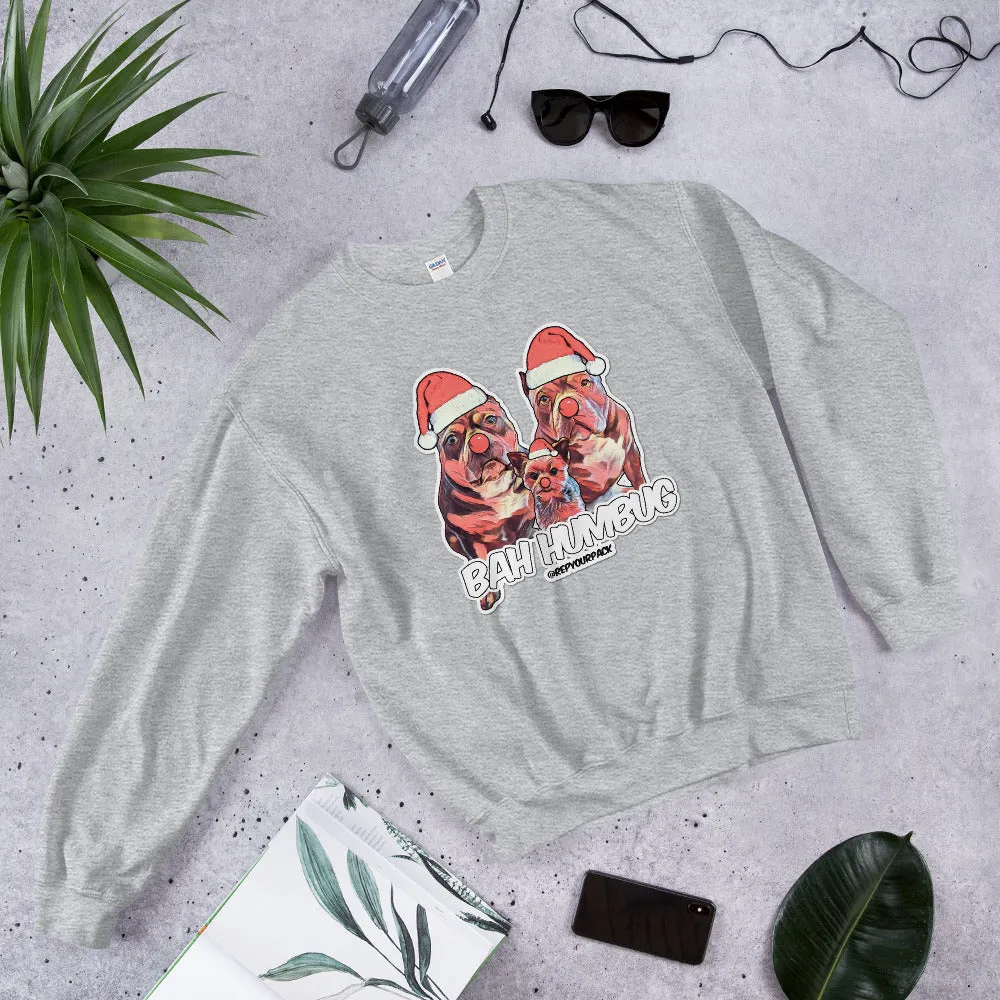 Apollo Grizzly Troy Bah Humbug Design Sweatshirt