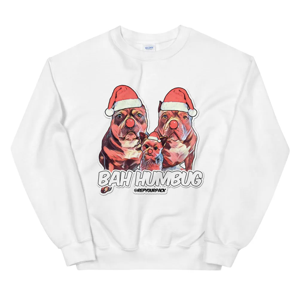 Apollo Grizzly Troy Bah Humbug Design Sweatshirt