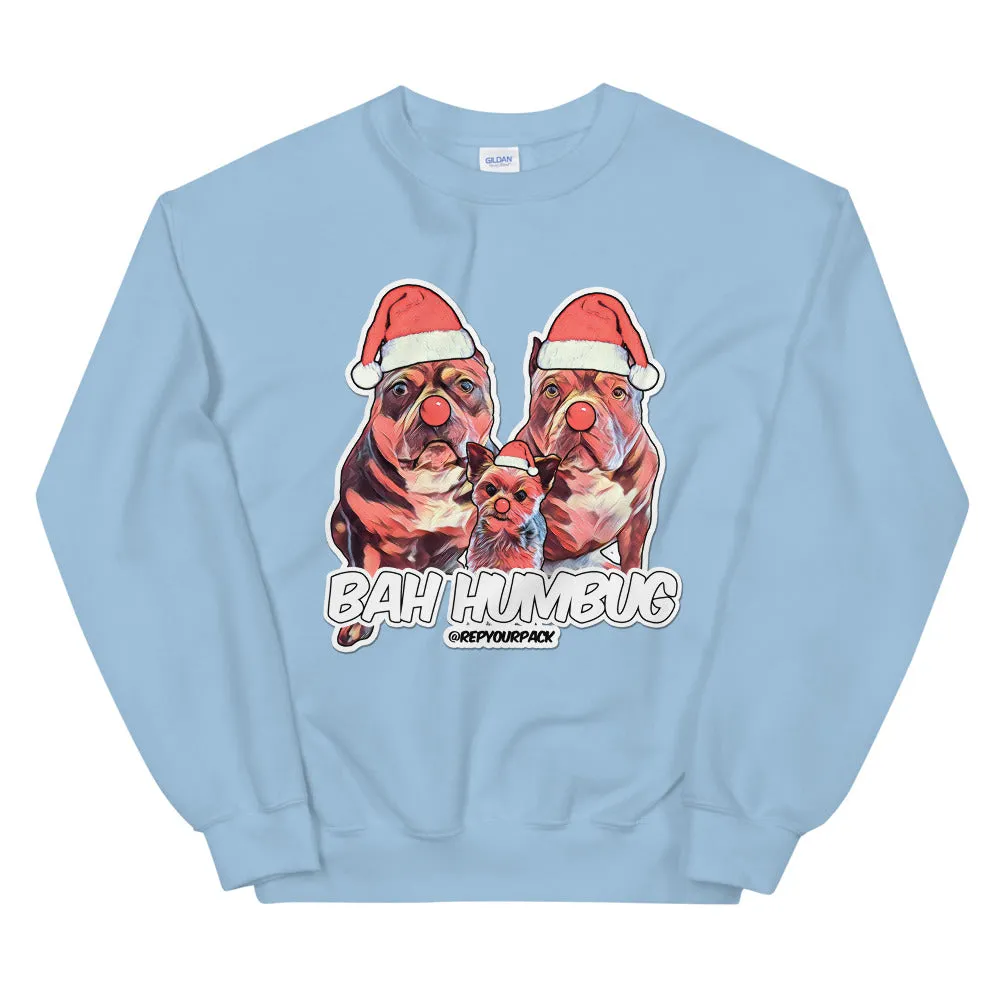 Apollo Grizzly Troy Bah Humbug Design Sweatshirt