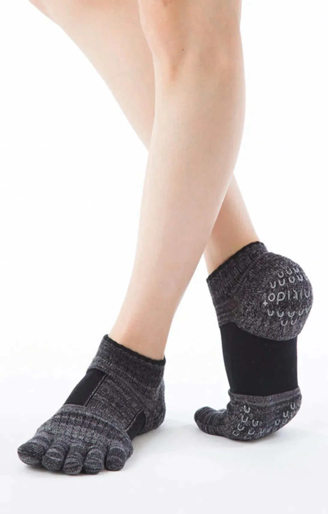 Arch Support Grip Toe Socks With *Power Pads*