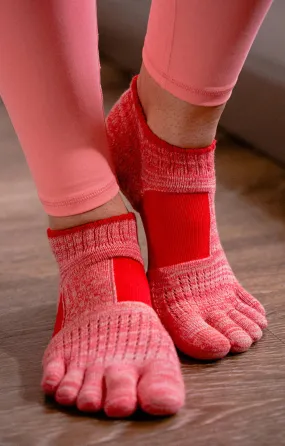 Arch Support Grip Toe Socks With *Power Pads*