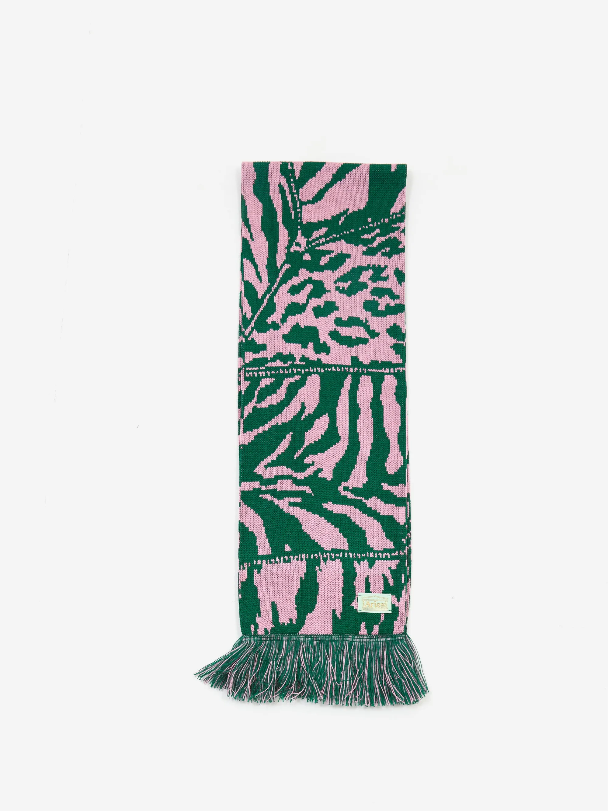 Aries Animal Scarf W - Green