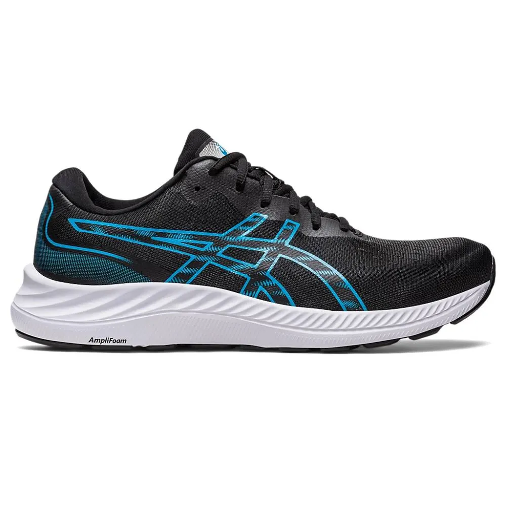 ASICS Men's Gel-Excite 9 Running Shoe (Black/Island Blue)