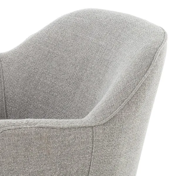 AURORA SWIVEL CHAIR-GIBSON SILVER