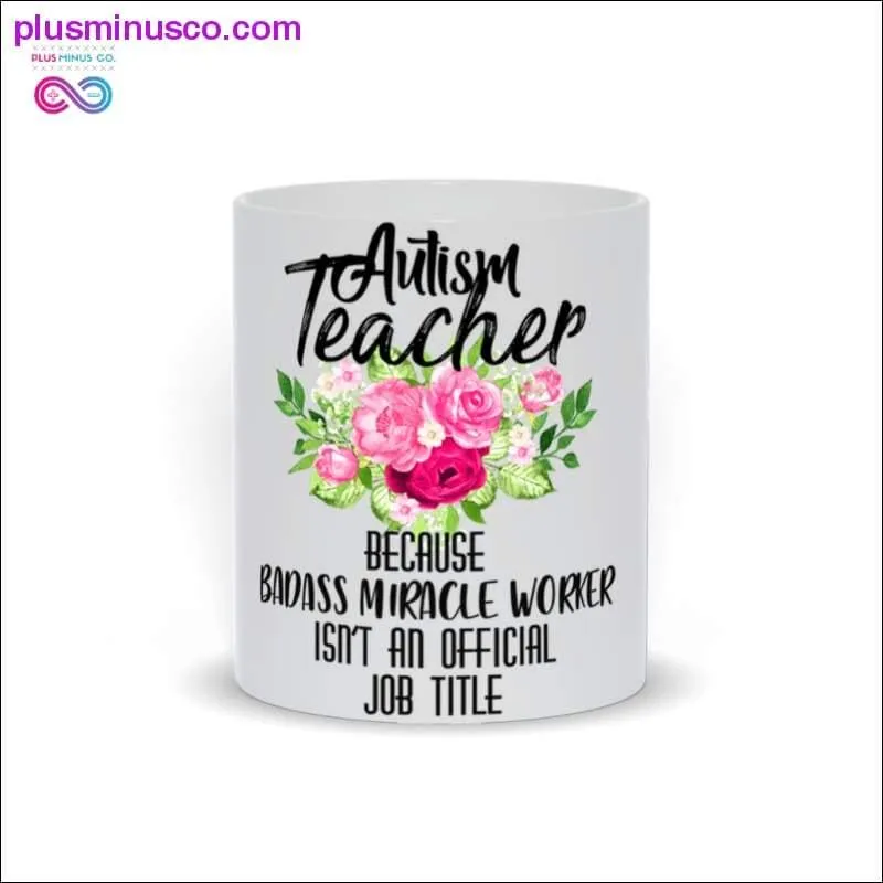 Autism Teacher Mugs