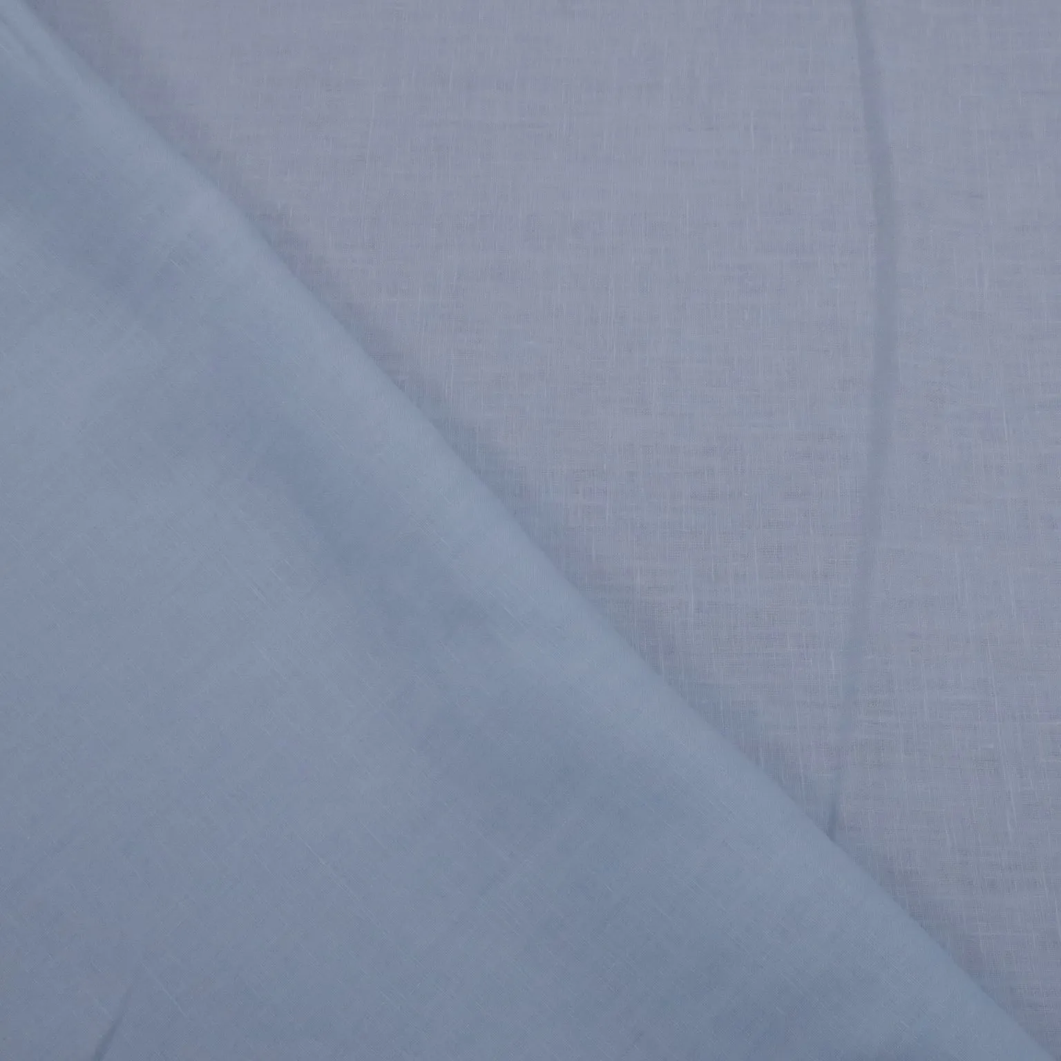 Baby Blue Italino Solid Plain Linen Fabric