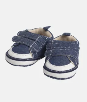 Baby Boys Double Strap Shoes - Blue