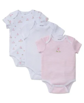 Baby Bunnies 3-Pack Bodysuits