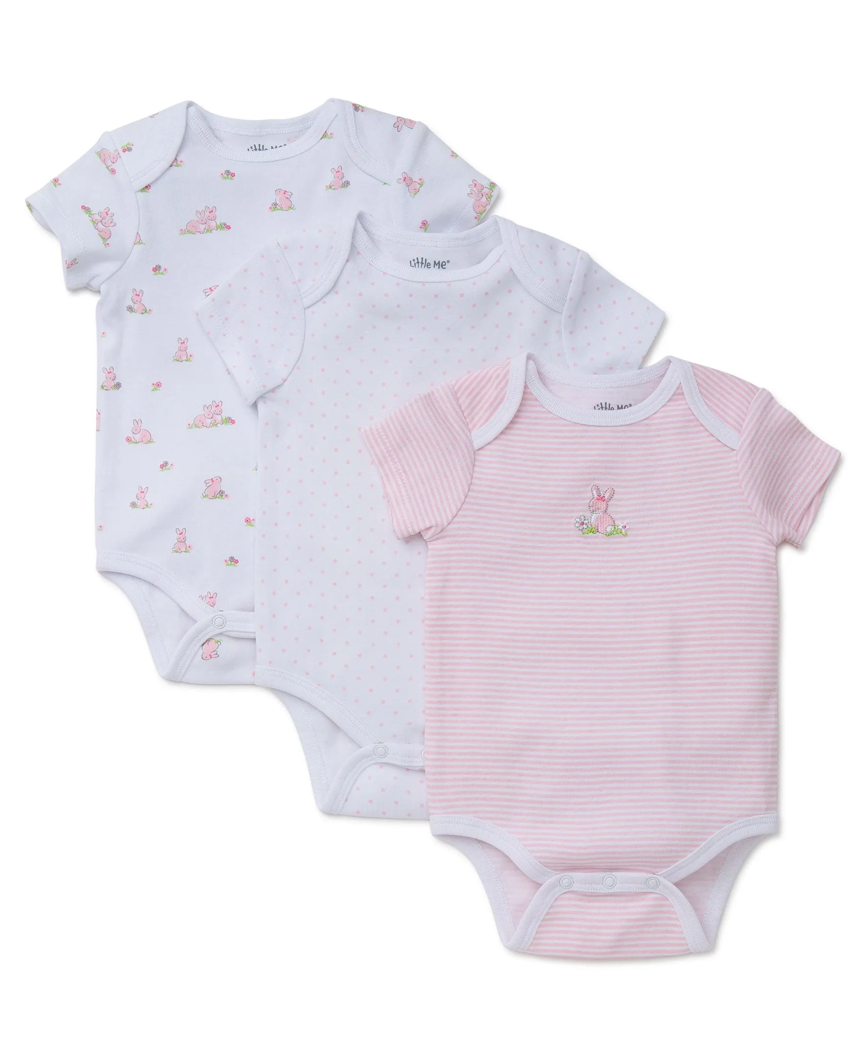 Baby Bunnies 3-Pack Bodysuits