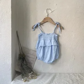 Baby Cotton Linen Romper