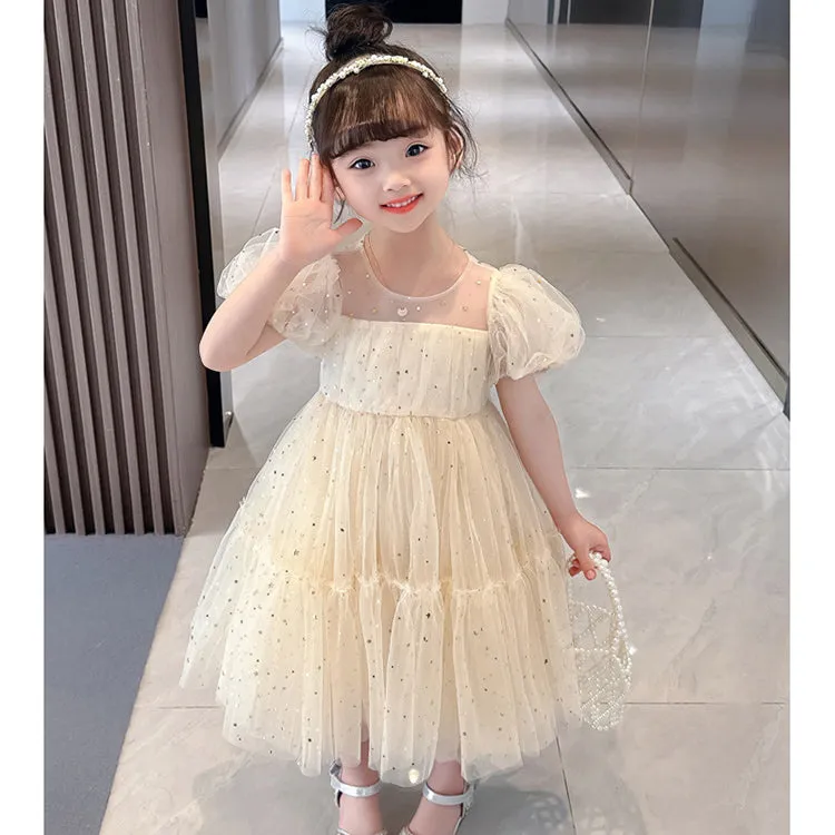 Baby Kid Girls Star Dresses