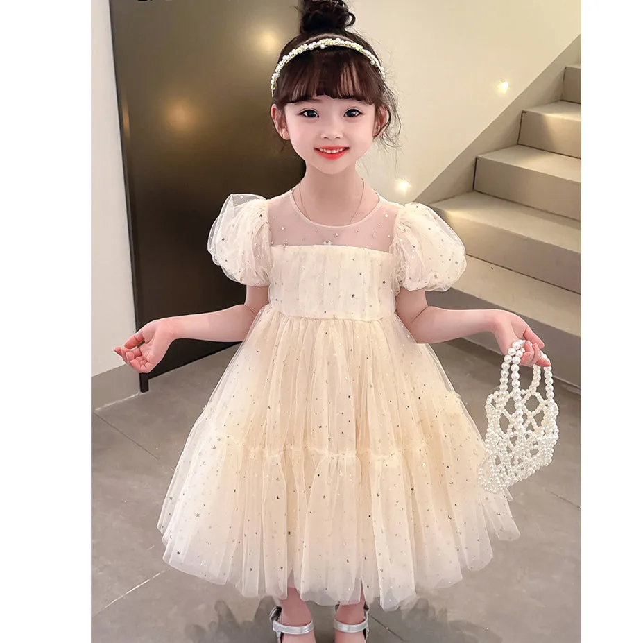 Baby Kid Girls Star Dresses