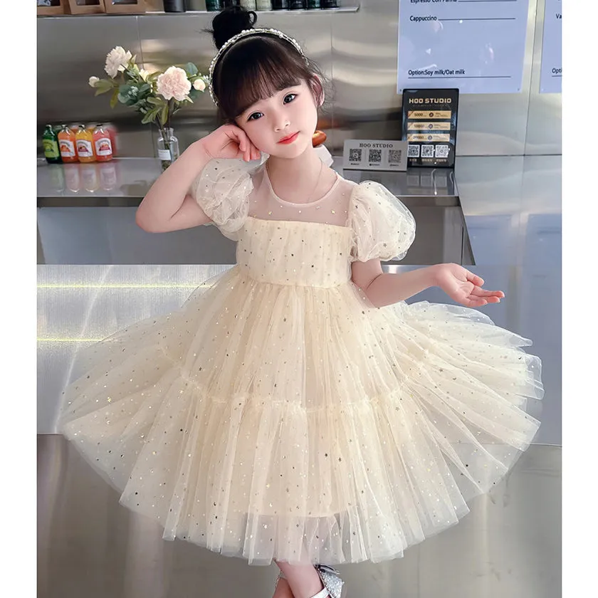 Baby Kid Girls Star Dresses