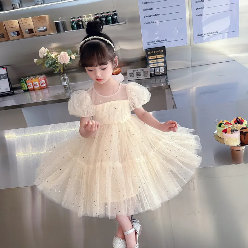 Baby Kid Girls Star Dresses